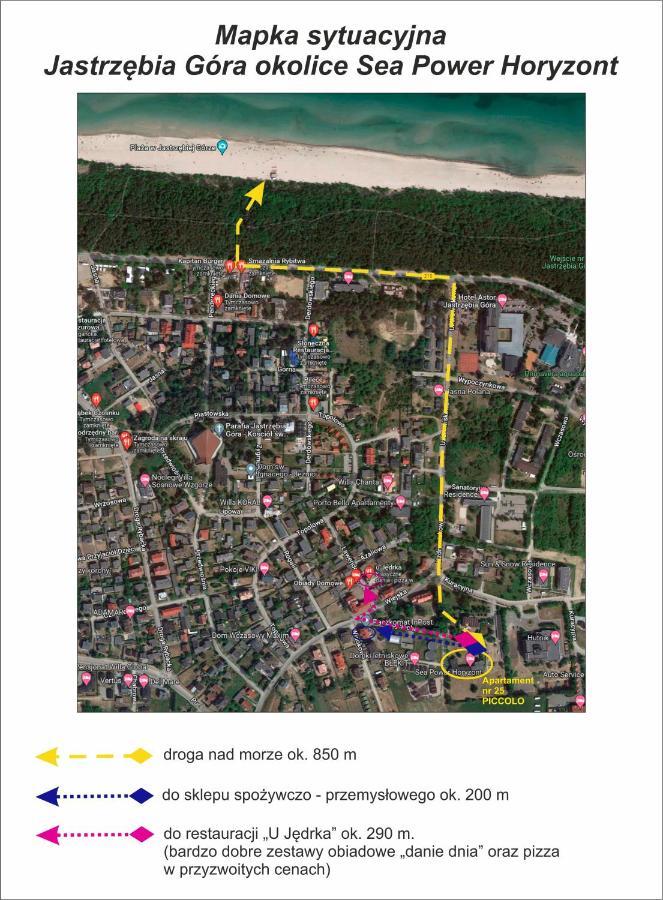 Sea Power Horyzont Apartament 25 Piccolo Jastrzębia Góra エクステリア 写真
